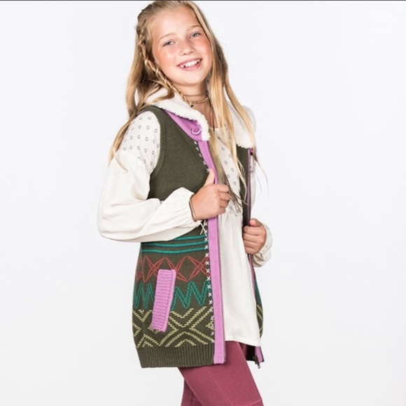 Matilda Jane - Big Idea Zip up Vest - Picture 1 of 9
